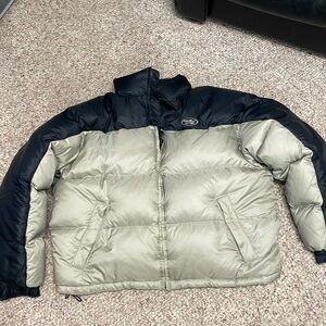 Eddie Bauer supper down filled puffer coat